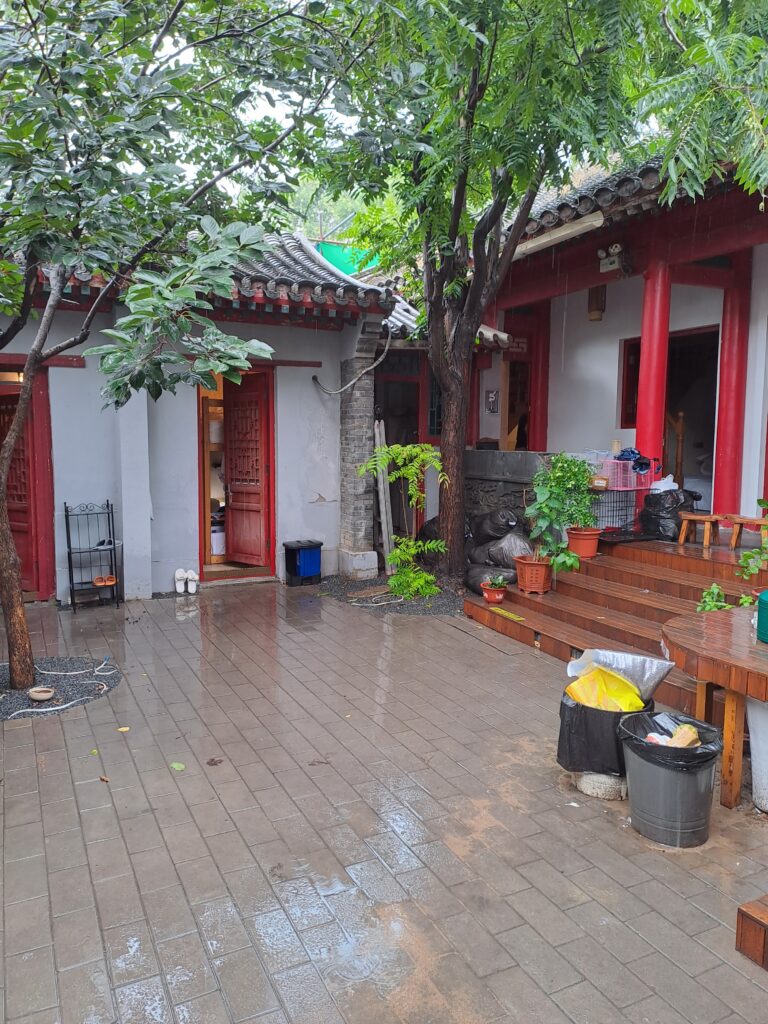 Hostel in Peking (eine Bauform namens siheyuan 四合院).